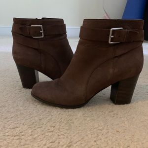 Cole Haan Brown Suede Boots Size 8